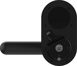 Умный замок Aqara Smart Door Lock U300 накладной разбл.отпеч.паль./код/пар/NFC/прил/мех.кл черный (DL-D02D_BL)