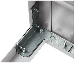 Стеллаж Практик MS Standart 200KD/100x30/4 пол.:4 разборная 2000x1000x300мм серый (S24099243402)