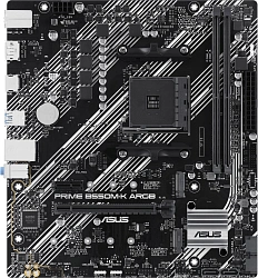 Материнская плата Asus PRIME B550M-K ARGB Soc-AM4 AMD B550 2xDDR4 mATX AC`97 8ch(7.1) GbLAN RAID+HDMI+DP