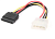Кабель Premier 6-096-SATA-PS SATA Molex 8981 0.15м (пакет)