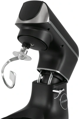 Кухонная машина Hyundai HYM-S8591 планетар.вращ. 1500Вт черный/серебристый