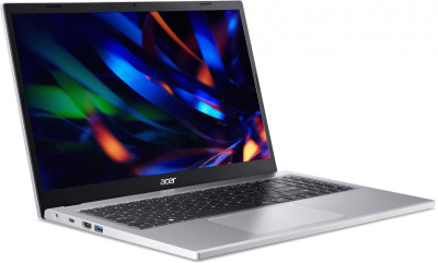 Ноутбук Acer Extensa 15 EX215-33-P4E7 N-series N200 8Gb SSD512Gb Intel UHD Graphics 15.6" IPS FHD (1920x1080) без ОС silver WiFi BT Cam (NX.EH6CD.004)