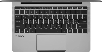 Ноутбук Osio FocusLine F140i-011 Core i5 1155G7 16Gb SSD512Gb Intel Iris Xe graphics 14" IPS FHD (1920x1080) Windows 11 Home grey WiFi BT Cam 6000mAh