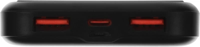 Мобильный аккумулятор Cactus CS-PBFSCA-10000 10000mAh 22.5W 4.5A 2xUSB-A/USB-C черный