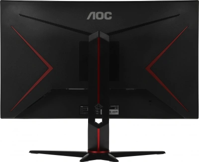 Монитор AOC 27" Q27G2U черный/красный VA LED 16:9 HDMI матовая HAS Piv 250cd 178гр/178гр 2560x1440 144Hz FreeSync Premium DP 2K USB 5.2кг