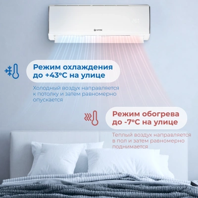 Сплит-система Vitek VT-2501 белый