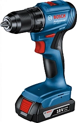 Дрель-шуруповерт Bosch GSR 185-LI аккум. патрон:быстрозажимной (кейс в комплекте) (06019K3000)