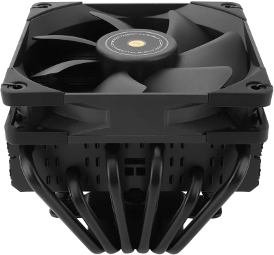 Устройство охлаждения(кулер) Thermalright SI-100-BL Soc-AM5/AM4/1151/1200/2066/1700 черный 4-pin 27.7dB Al 490gr Ret