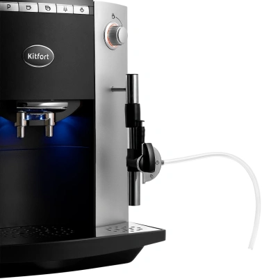 Кофемашина Kitfort КТ-7320 1400Вт серебристый/черный
