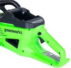 Цепная пила Greenworks 2008807UB аккум. 2000Вт 2.71л.с. дл.шины:16" (40cm) 1аккум. 4Ач ЗУ