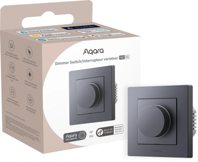 Умный диммер Aqara H2 EU регул. универсальный графитовый (KD-R01D_GR)