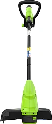 Триммер электрический Greenworks G24LT25K2 аккум. разбор.штан. реж.эл.:леска