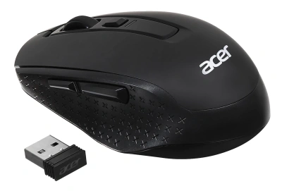 Мышь Acer OMR070 черный оптическая 1600dpi беспров. BT/Radio USB для ноутбука 6but (ZL.MCEEE.00D)