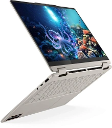 Ноутбук Lenovo Yoga 7 14AKP10 Ryzen AI 7 350 24Gb SSD1Tb AMD Radeon 860M 14" OLED Touch WUXGA (1920x1200) Windows 11 Home beige WiFi BT Cam (83JR0061RK)