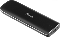 Накопитель SSD Netac USB-C 500GB NT01ZX-500G-32BK ZX черный