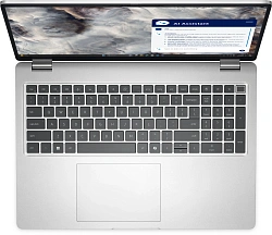Ноутбук Dell Pro 16 Plus Core Ultra 7 266V 16Gb SSD1Tb Intel Graphics 16" IPS FHD+ (1920x1200) Linux grey WiFi BT Cam (PRO16PL-7617)