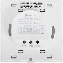 Умный выключатель TP-Link Tapo S210 1-нокл. белый