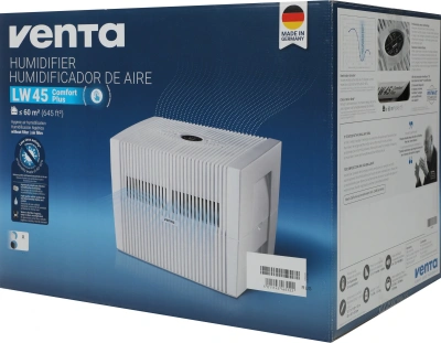 Мойка воздуха Venta Comfort plus LW45 8Вт белый (LW45 COMFORT PLUS WEISS)