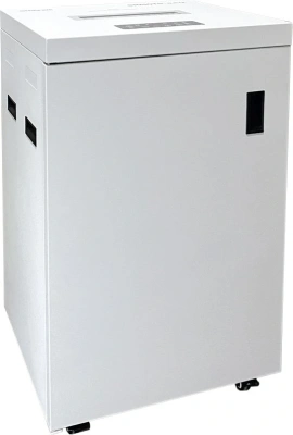 Шредер Office Kit S1050TS 0,8x2 белый (секр.P-7) фрагменты 7лист. 105лтр. скобы пл.карты CD