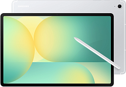 Планшет Samsung Galaxy Tab S10 FE+ SM-X626B 1580 (2.9) 8C RAM8Gb ROM128Gb 13.1" TFT 2880x1800 5G eSIM Android 15 серебристый 13Mpix 12Mpix BT WiFi microSD 1Tb 10090mAh