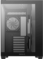 Корпус Deepcool CG530 4F черный без БП ATX 6x120mm 4x140mm 1xUSB3.0 audio bott PSU