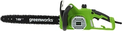 Цепная пила Greenworks GCS2046 от сети 2000Вт дл.шины:18" (45cm) (20037)
