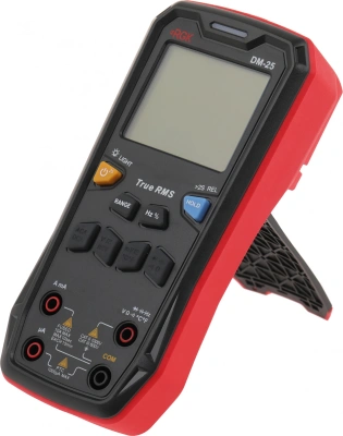 Мультиметр RGK DM-25 цифровой красный/черный (755160)