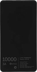 Мобильный аккумулятор Redline PDP-3A 10000mAh 3A 2xUSB-A/USB-C серебристый (УТ000018984)