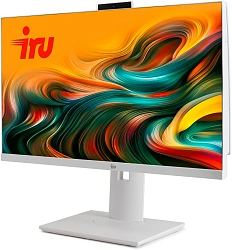 Моноблок IRU Tactio 23IW 23.8" Full HD i5 1235U (1.3) 16Gb SSD512Gb Iris Xe CR без ОС GbitEth WiFi BT 65W Cam белый 1920x1080 (RUS)