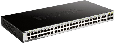 Коммутатор D-Link DGS-1052/A 48x1Гбит/с 4xКомбо(1000BASE-T/SFP) неуправляемый