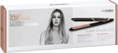 Выпрямитель Babyliss ST391E черный макс.темп.:235С покрытие:керамико-турмалиновое