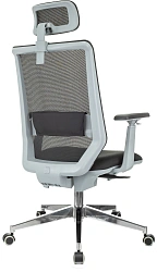 Кресло эргономичное Бюрократ MC-G615N-H черный Elastic-102 Neo Black сетка/ткань с подголов. крестов. алюминий