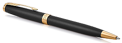 Ручка шариков. Parker Sonnet Core K528 (1931519) Matte Black GT M черн. черн. подар.кор.