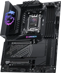 Материнская плата MSI MPG X870E CARBON MAX WIFI Socket AM5 AMD X870E 4xDDR5 ATX AC`97 8ch(7.1) 5Gigabit + 2.5Gigabit Ethernet RAID+HDMI