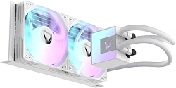 Система водяного охлаждения Formula Ice Jet Glow 240 ARGB Soc-AM5/AM4/1200/2066/1700/1851 белый 4-pin 1-27.2dB Al+Cu 310W Ret (ICE JET GLOW 240 WH)