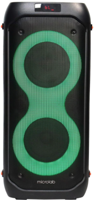 Колонка порт. Microlab PT602 черный 160W 1.0 BT 4000mAh