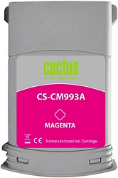 Картридж струйный Cactus CS-CM993A №761 пурпурный (400мл) для HP HP DesignJet T7100/Т7200 с чипом