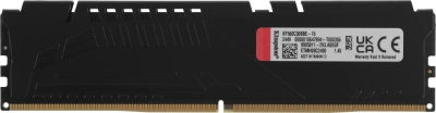 Память DDR5 16GB 6000MHz Kingston KF560C30BBE-16 Fury Beast Black Expo RTL Gaming PC5-48000 CL30 DIMM 288-pin 1.4В kit single rank с радиатором Ret