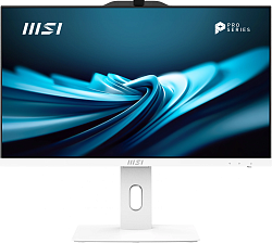 Моноблок MSI Pro AP242P 14M-687RU 23.8" Full HD i7 14700 (2.1) 16Gb SSD512Gb UHDG 770 Windows 11 Pro GbitEth WiFi BT 120W клавиатура мышь Cam белый 1920x1080