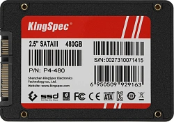 Накопитель SSD Kingspec SATA-III 480GB P4-480 2.5"