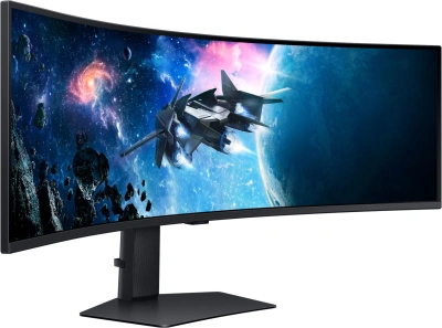 Монитор Samsung 49" Odyssey G9 S49CG954EIXCI черный VA LED 32:9 HDMI матовая HAS Piv 450cd 178гр/178гр 5120x1440 240Hz FreeSync Premium Pro DP DQ 15.6кг