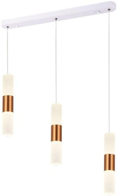 Светильник Hiper Roll H822-5 подвес. 3000K белый/золотистый