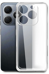 Чехол (клип-кейс) BoraSCO для Tecno Spark 20 Silicone Case прозрачный (72688)