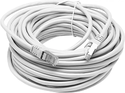 Патч-корд Premier PP6-15M 10000Гбит/с FTP 4 пары cat.6 CCA molded 15м серый RJ-45 (m)-RJ-45 (m)