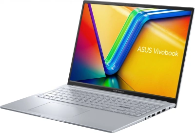 Ноутбук Asus VivoBook 16X M3604YA-MB303 Ryzen 5 7430U 16Gb SSD512Gb AMD Radeon Graphics 16" IPS WUXGA (1920x1200) без ОС silver WiFi BT Cam (90NB11A2-M00D80)