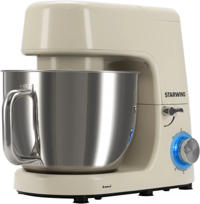 Кухонная машина Starwind SKM8283 планетар.вращ. 1900Вт кремовый