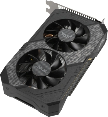 Видеокарта Asus PCI-E 3.0 TUF-GTX1650-O4GD6-GAMING NVIDIA GeForce GTX 1650 4Gb 128bit GDDR6 1410/12000 DVIx1 HDMIx1 DPx1 HDCP Ret