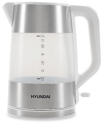 Чайник электрический Hyundai HYK-P4025 1.9л. 2200Вт белый корпус: пластик