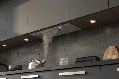 Вытяжка встраиваемая Elikor Casper 70Н-450-П3Д нержавеющая сталь управление: кнопочное (1 мотор)