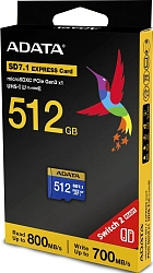 Флеш карта microSDXC 512GB A-Data UD512GEX3L1-C Premier Extreme w/o adapter